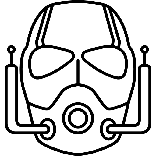 Ant man saga comic helmet icon Ant man saga comic helmet icon