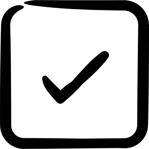 Checked success interface select all icon