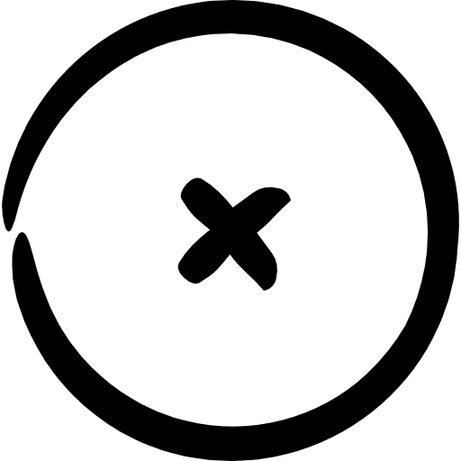 Close close interface cross icon