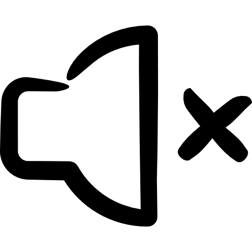 Muted muted multimedia option interface icon