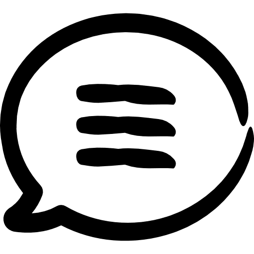 Speech bubble conversation communication chat icon