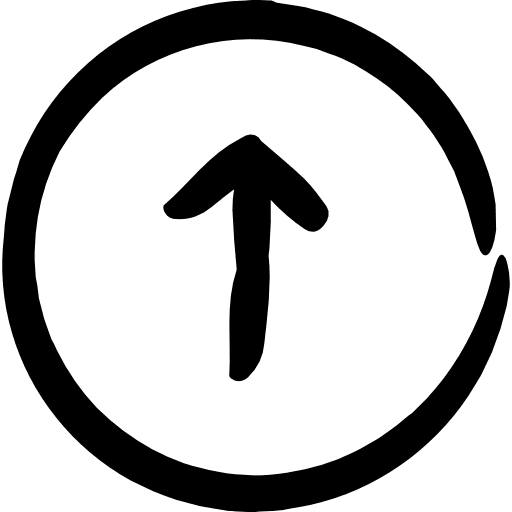 Up arrow multimedia option uploading interface icon