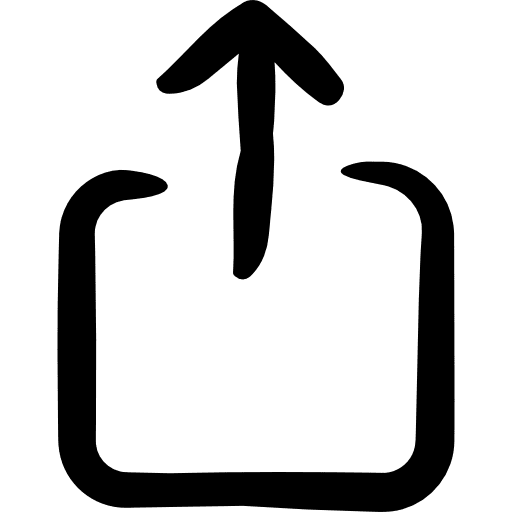 Upload up arrow upload web page icon