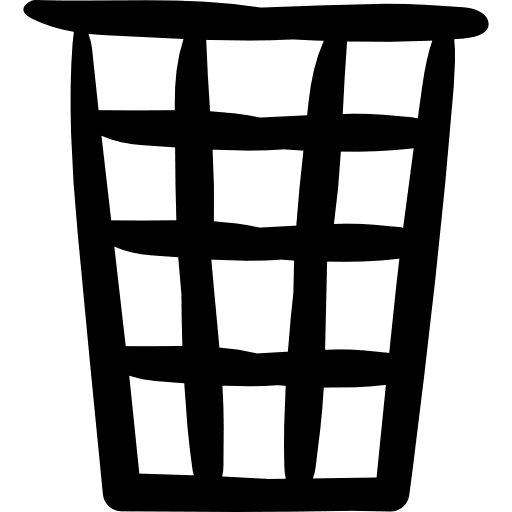 Basket tools and utensils basket bin icon