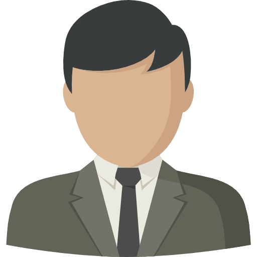 Businessman avatar business person user icon