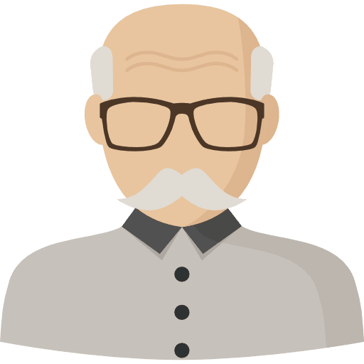 Man social avatar man icon