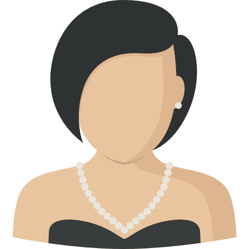 Woman profile social woman icon