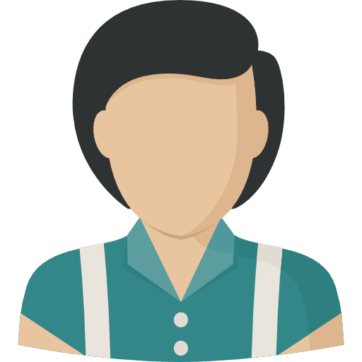 Woman profile user avatar icon