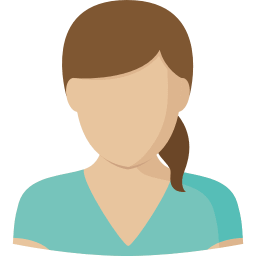 Woman profile user social icon