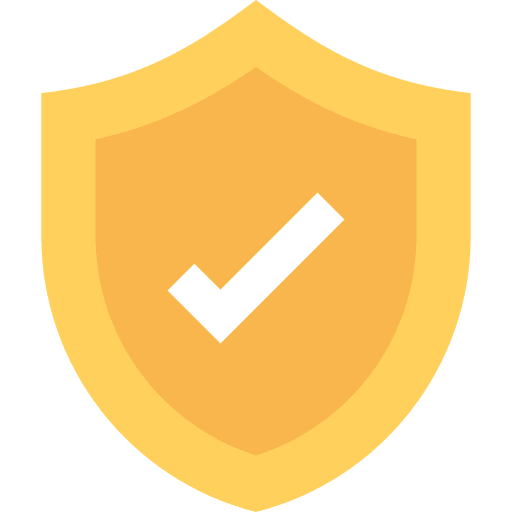 Shield protection security shield icon