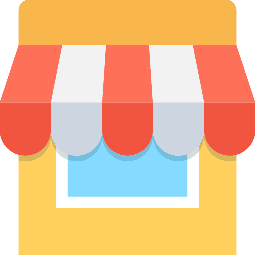 Shop commerce store shop icon