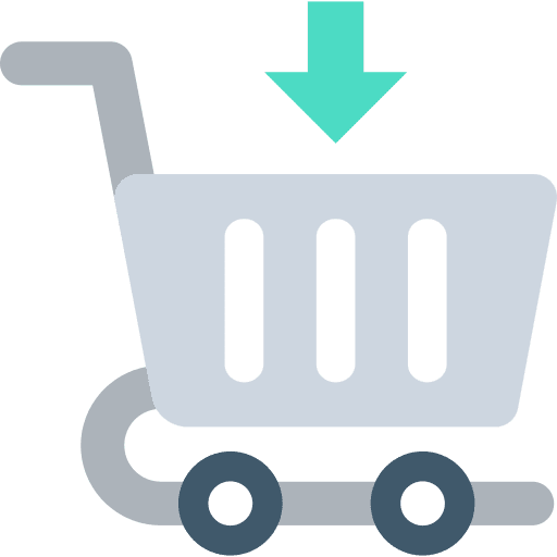 Shopping cart shopping store online store shopping cart icon