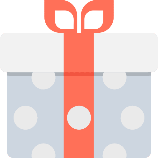 Gift birthday birthday and party christmas presents icon