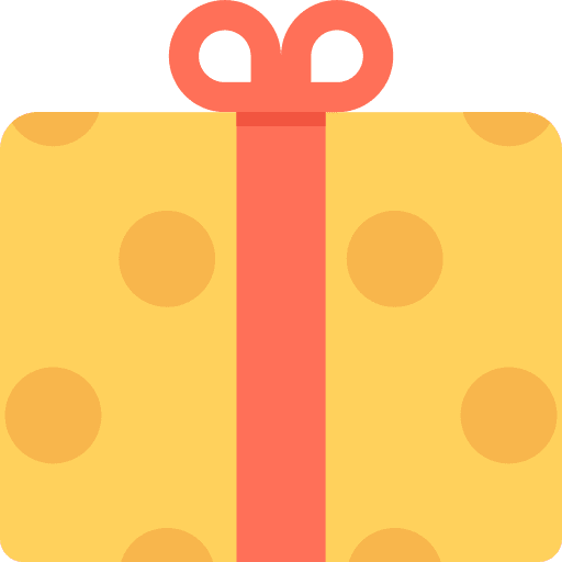 Giftbox christmas presents giftbox birthday icon