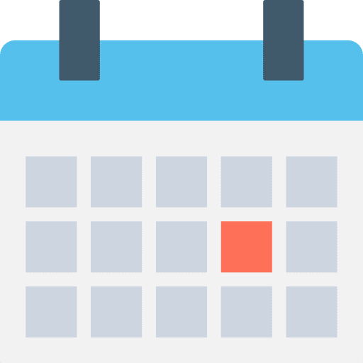 Calendar calendar date time icon