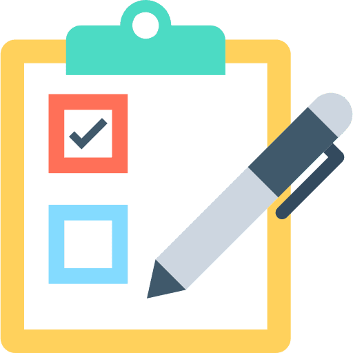 List commerce and shopping checking miscellaneous icon