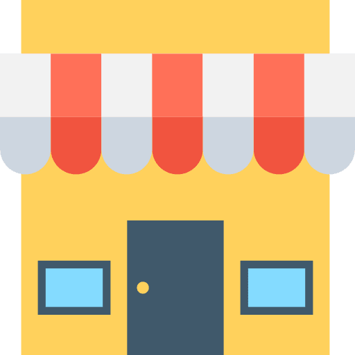 Shop store business commerce icon