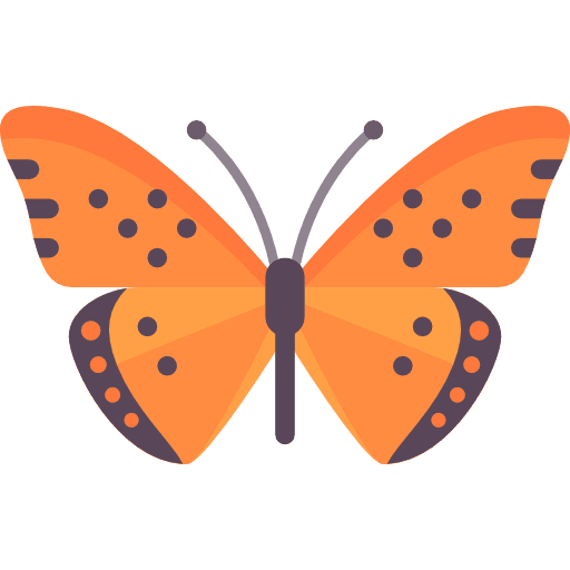 Butterfly moths butterfly animals icon