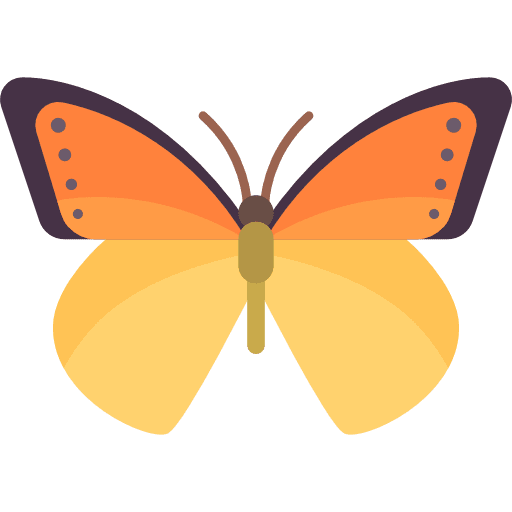 Butterfly animals moths insect icon Butterfly animals moths insect icon