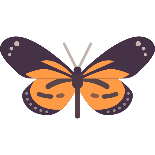 Butterfly insect moths animals icon Butterfly insect moths animals icon