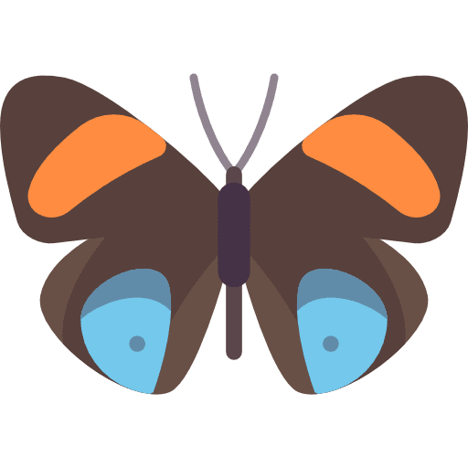 Butterfly moths insect animals icon Butterfly moths insect animals icon
