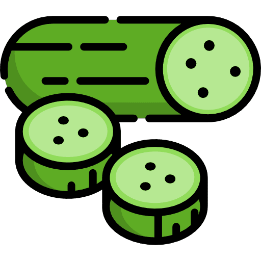 Cucumber diet cucumbers healthy food icon