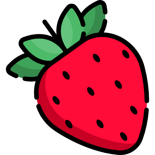 Strawberry food diet strawberry icon