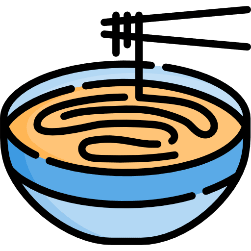 Noodle chinese food food bowl icon