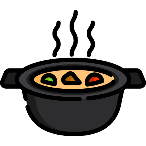 Soup food soup hot noodles icon