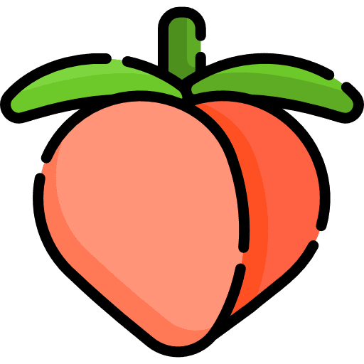 Peach fruit diet peach icon