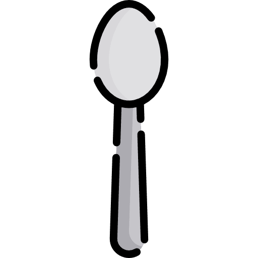 Spoon tools and utensils cutlery spoon icon