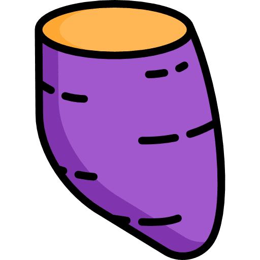 Sweet potato sweet sweet potato vegetable icon