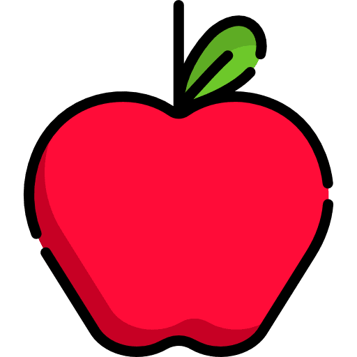 Apple healthy food diet apple icon