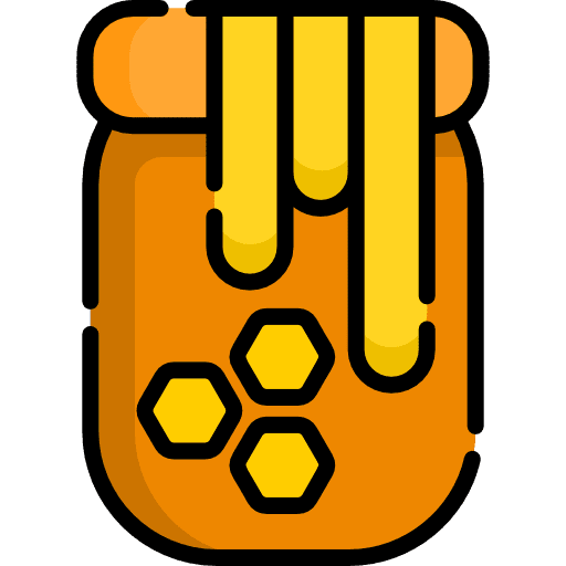 Honey food and restaurant food honey icon