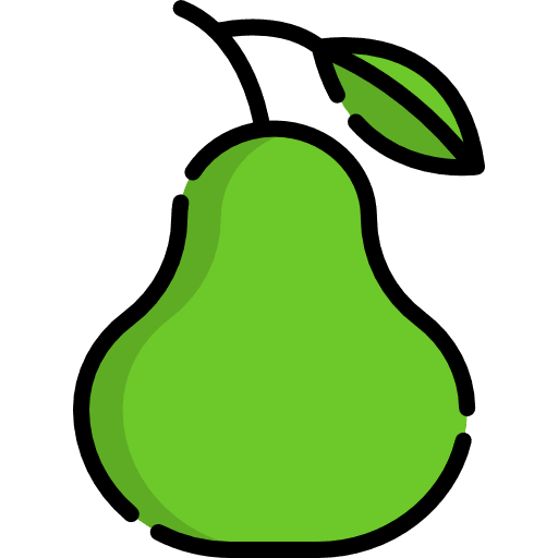 Pear fruit pear diet icon