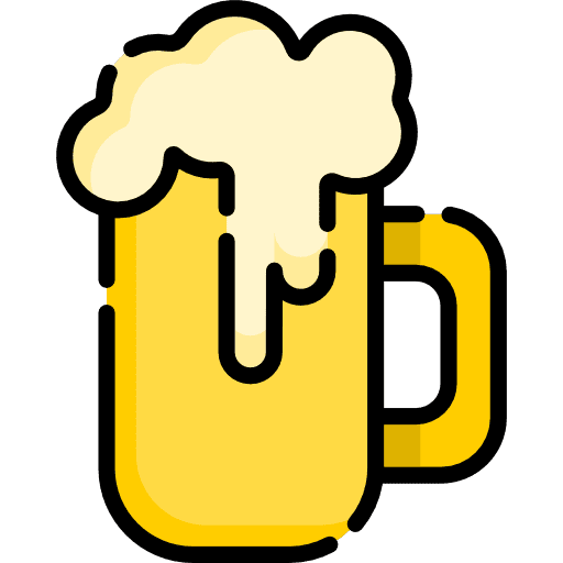 Beer mug food drink icon