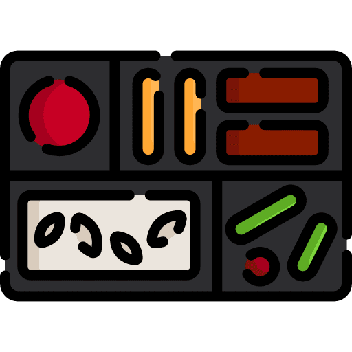 Bento food rice foo icon