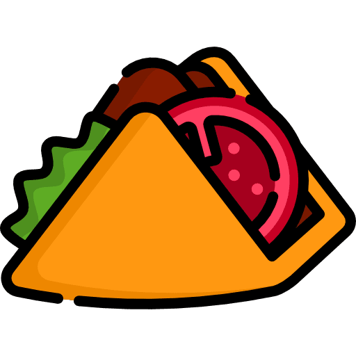 Sandwich meal lunch snack icon