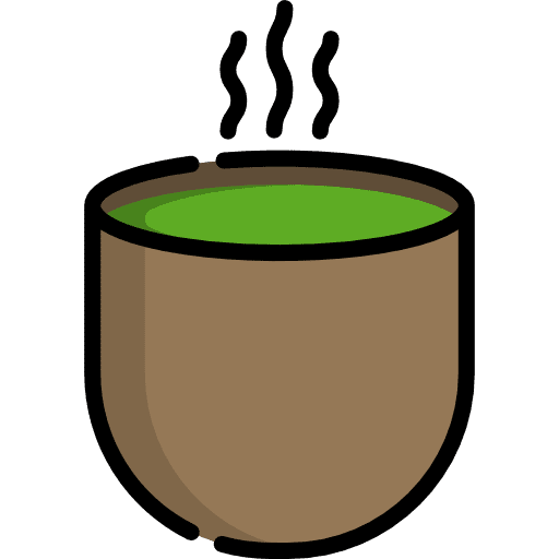 Tea cup hot drink mug icon
