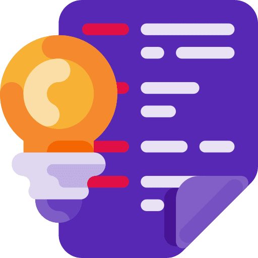 Briefing files and folders art and design design icon