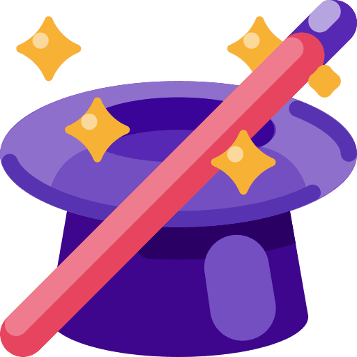 Magic wand birthday and party edit tools magic wand icon