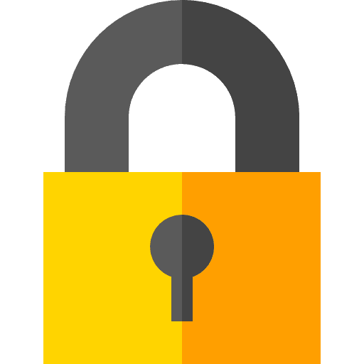 Padlock security padlock locked icon