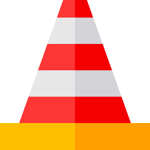 Cone cone urban post icon