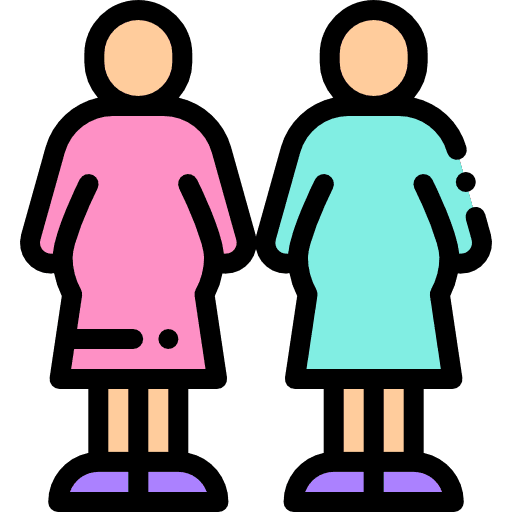 Mothers family kids pregnant icon