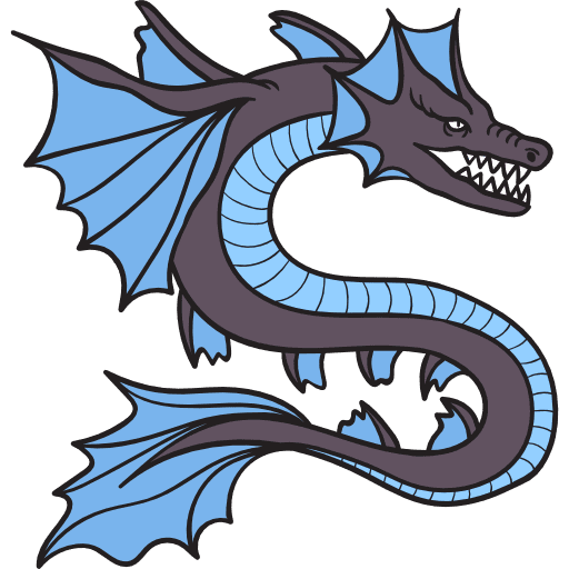 Dragon character dragon folklore icon Dragon character dragon folklore icon