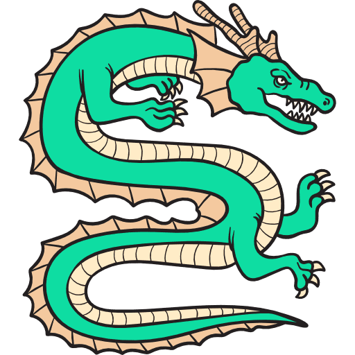 Dragon dragon character legend icon Dragon dragon character legend icon