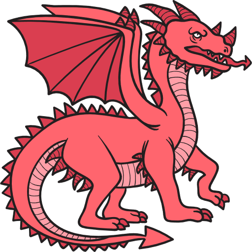 Dragon dragon legend fantasy icon Dragon dragon legend fantasy icon