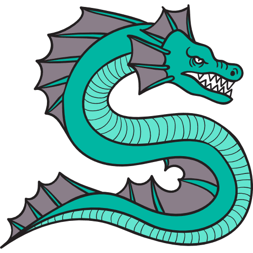 Dragon fairy tale monster dragon icon Dragon fairy tale monster dragon icon