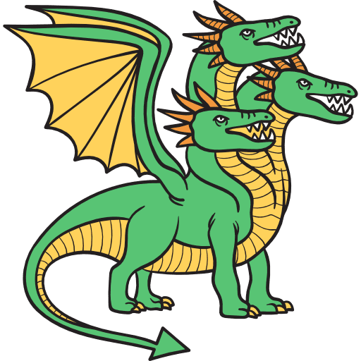 Dragon folklore dragon legend icon Dragon folklore dragon legend icon