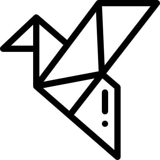 Origami cultures art art and design icon